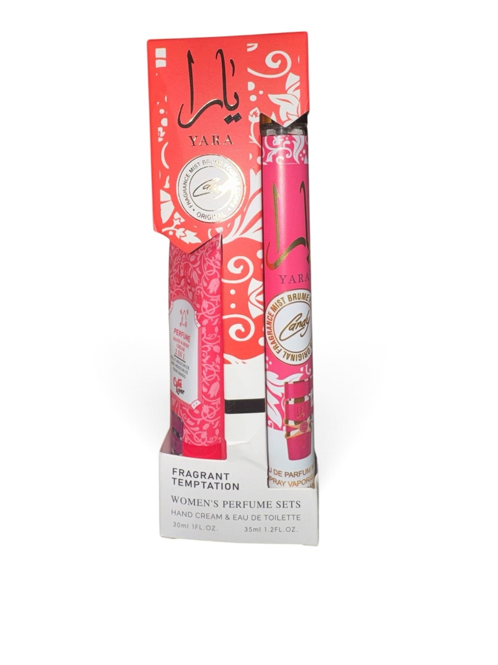 Yara Candy lotion(30ml) and EDP(35ml)